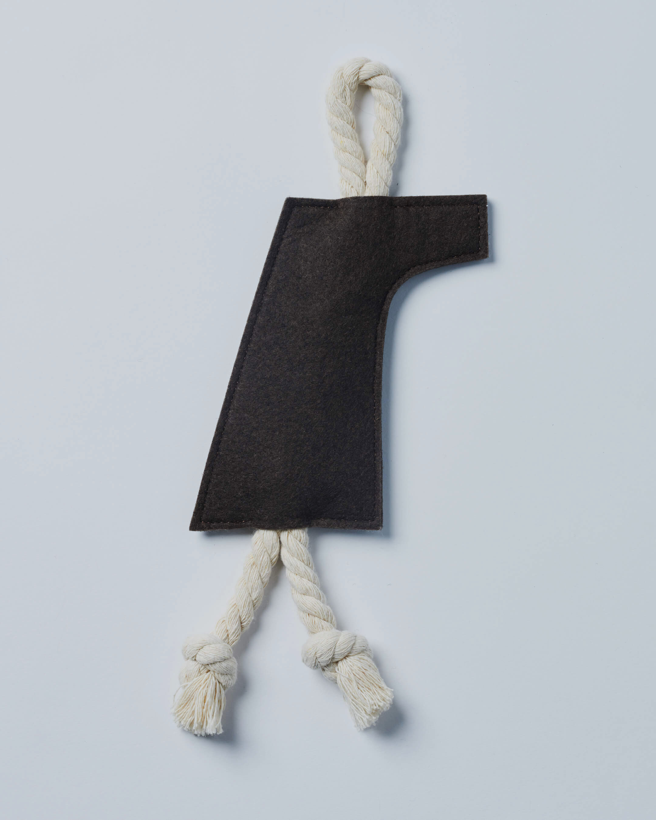 Gris PRODUCT LOGO ROPE TOY